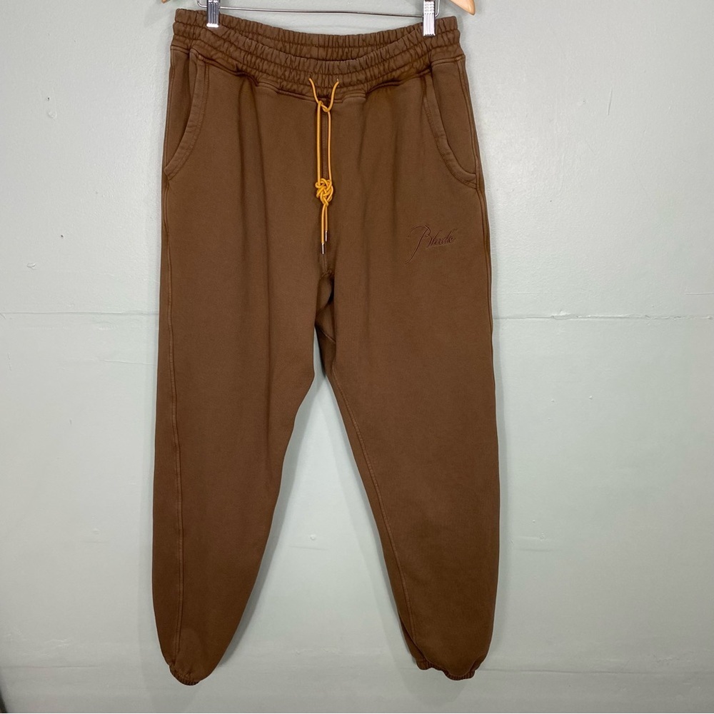 Rhude Mens Classic Sweatpants Brown‎ XXL